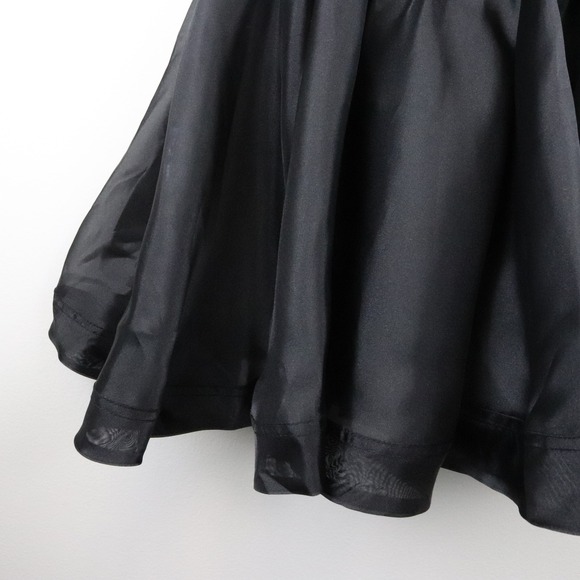 NWT Aje Joan Puff Sleeve Mini Dress AU 6 US 2 Black Cut Out Party Cocktail - Picture 10 of 12